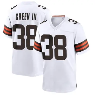 Cleveland Browns Men's A.J. Green Game Jersey - White