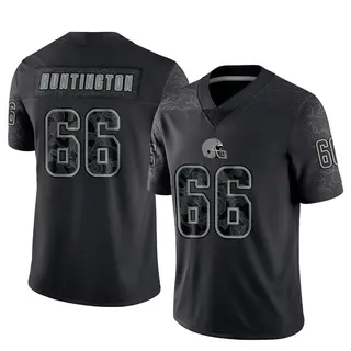 Cleveland Browns Men's Adin Huntington Limited Reflective Jersey - Black