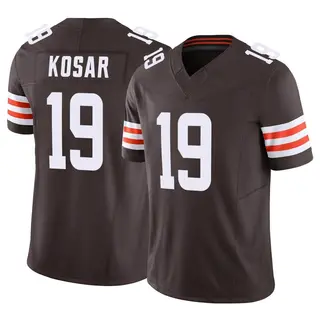 Cleveland Browns Men's Bernie Kosar Limited Vapor F.U.S.E. Jersey - Brown