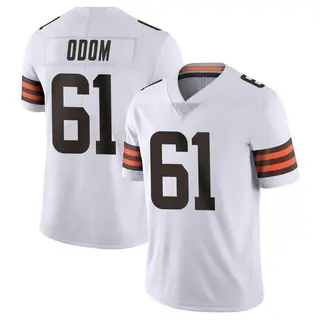 Cleveland Browns Men's Chris Odom Limited Vapor Untouchable Jersey - White