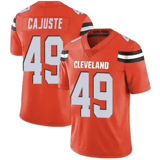 Cleveland Browns Men's Devon Cajuste Limited Alternate Vapor Untouchable Jersey - Orange