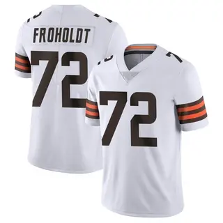 Cleveland Browns Men's Hjalte Froholdt Limited Vapor Untouchable Jersey - White
