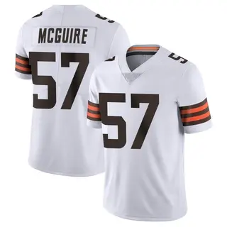 Cleveland Browns Men's Isaiah McGuire Limited Vapor Untouchable Jersey - White