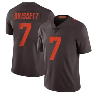 Cleveland Browns Men's Jacoby Brissett Limited Vapor Alternate Jersey - Brown