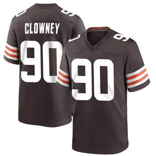 Cleveland Browns Men's Jadeveon Clowney Game Team Color Jersey - Brown