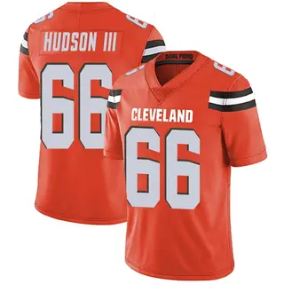 Cleveland Browns Men's James Hudson III Limited Alternate Vapor Untouchable Jersey - Orange