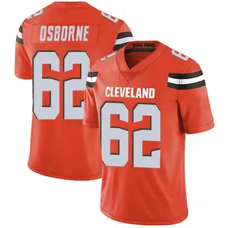 Cleveland Browns Men's Justin Osborne Limited Alternate Vapor Untouchable Jersey - Orange