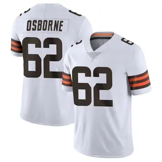 Cleveland Browns Men's Justin Osborne Limited Vapor Untouchable Jersey - White