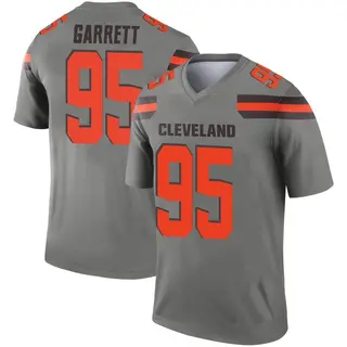 Cleveland Browns Men's Myles Garrett Legend Inverted Silver Jersey