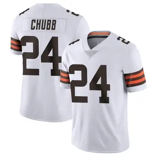 Cleveland Browns Men's Nick Chubb Limited Vapor Untouchable Jersey - White