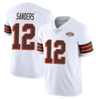 Cleveland Browns Men's Shedeur Sanders Limited Vapor 1946 Collection Alternate Jersey - White