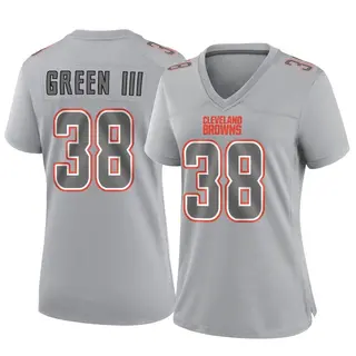 Cleveland Browns Women's A.J. Green Game Atmosphere Fashion Jersey - Gray