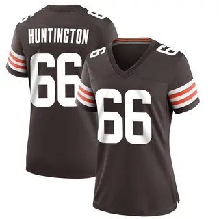 Cleveland Browns Women's Adin Huntington Game Team Color Jersey - Brown