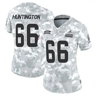 Cleveland Browns Women's Adin Huntington Limited 2024 Salute to Service Jersey - Arctic Camo