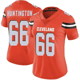 Cleveland Browns Women's Adin Huntington Limited Alternate Vapor Untouchable Jersey - Orange