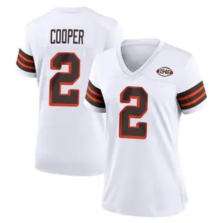 Cleveland Browns Women's Amari Cooper Game 1946 Collection Alternate Jersey - White