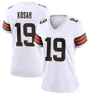 Cleveland Browns Women's Bernie Kosar Game Jersey - White