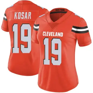 Cleveland Browns Women's Bernie Kosar Limited Alternate Vapor Untouchable Jersey - Orange