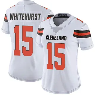 Cleveland Browns Women's Charlie Whitehurst Limited Vapor Untouchable Jersey - White