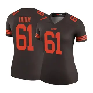 Cleveland Browns Women's Chris Odom Legend Color Rush Jersey - Brown
