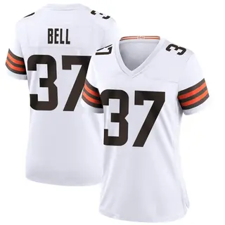 Cleveland Browns Women's D'Anthony Bell Game Jersey - White
