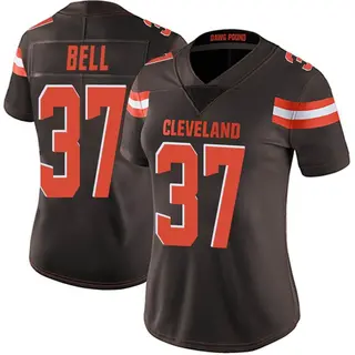 Cleveland Browns Women's D'Anthony Bell Limited Team Color Vapor Untouchable Jersey - Brown