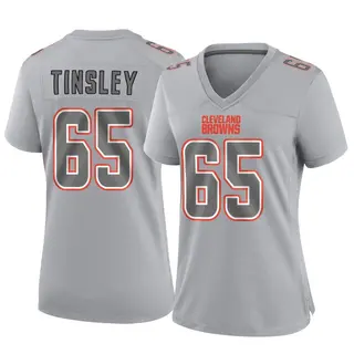 Cleveland Browns Women's Dartanyan Tinsley Game Atmosphere Fashion Jersey - Gray