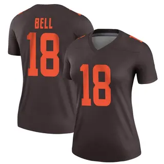 Cleveland Browns Women's David Bell Legend Alternate Jersey - Brown