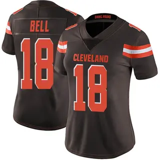 Cleveland Browns Women's David Bell Limited Team Color Vapor Untouchable Jersey - Brown