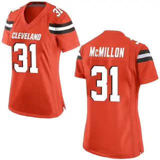 Cleveland Browns Women's Donovan McMillon Game Alternate Jersey - Orange