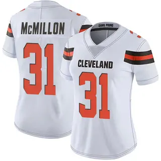 Cleveland Browns Women's Donovan McMillon Limited Vapor Untouchable Jersey - White