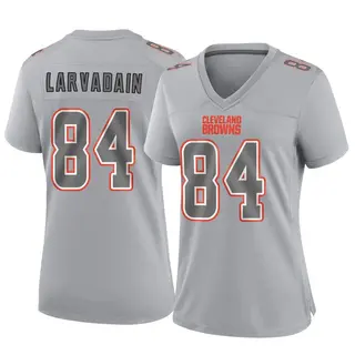 Cleveland Browns Women's Gage Larvadain Game Atmosphere Fashion Jersey - Gray