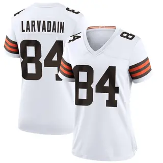 Cleveland Browns Women's Gage Larvadain Game Jersey - White