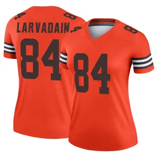 Cleveland Browns Women's Gage Larvadain Legend Inverted Jersey - Orange