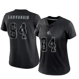 Cleveland Browns Women's Gage Larvadain Limited Reflective Jersey - Black