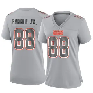 Cleveland Browns Women's Harold Fannin Jr. Game Atmosphere Fashion Jersey - Gray