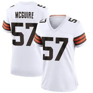 Cleveland Browns Women's Isaiah McGuire Game Jersey - White