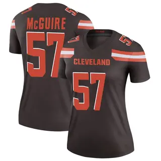 Cleveland Browns Women's Isaiah McGuire Legend Jersey - Brown