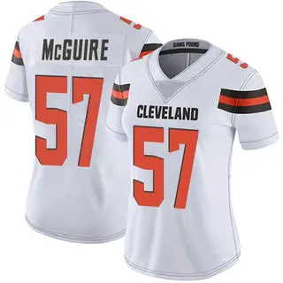 Cleveland Browns Women's Isaiah McGuire Limited Vapor Untouchable Jersey - White
