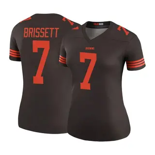 Cleveland Browns Women's Jacoby Brissett Legend Color Rush Jersey - Brown