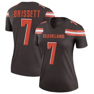 Cleveland Browns Women's Jacoby Brissett Legend Jersey - Brown