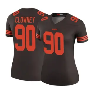 Cleveland Browns Women's Jadeveon Clowney Legend Color Rush Jersey - Brown