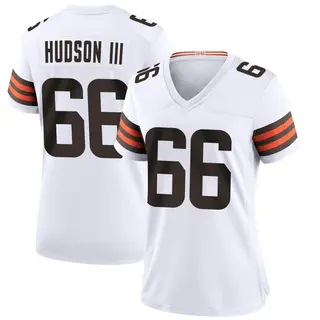 Cleveland Browns Women's James Hudson III Game Jersey - White