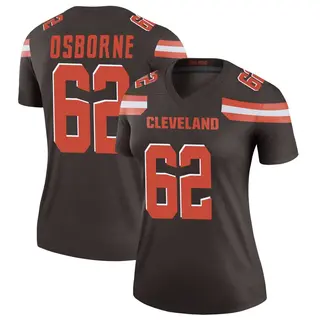 Cleveland Browns Women's Justin Osborne Legend Jersey - Brown