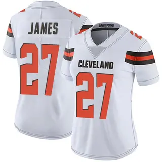 Cleveland Browns Women's LaMareon James Limited Vapor Untouchable Jersey - White