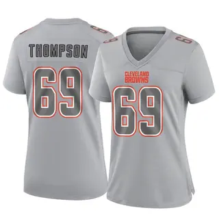 Cleveland Browns Women's Lorenzo Thompson Game Atmosphere Fashion Jersey - Gray