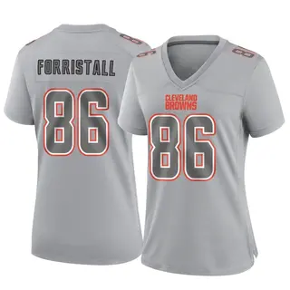 Cleveland Browns Women's Miller Forristall Game Atmosphere Fashion Jersey - Gray