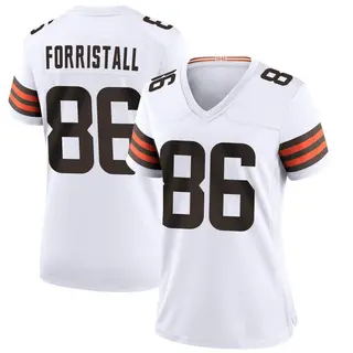 Cleveland Browns Women's Miller Forristall Game Jersey - White