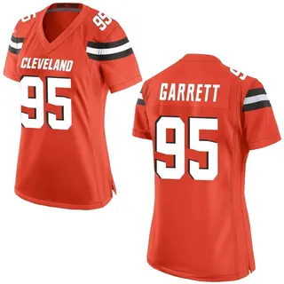 Cleveland Browns Women's Myles Garrett Game Alternate Jersey - Orange