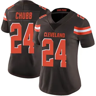 Cleveland Browns Women's Nick Chubb Limited Team Color Vapor Untouchable Jersey - Brown